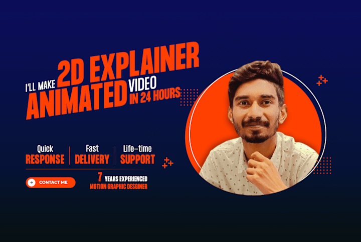 Cover image for I will make 2d explainer animated video