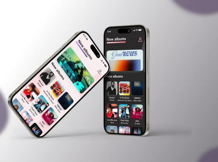 Cover image for Music Streaming App Design