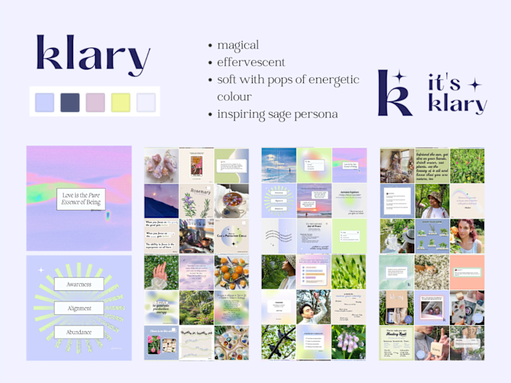 Cover image for Klary | Brand Identity + Social Media Content