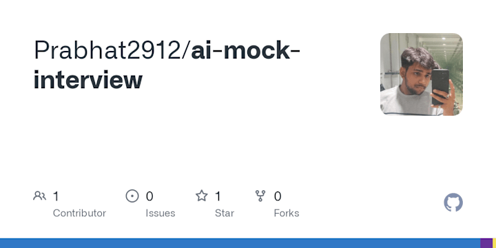 Cover image for Mock Interview App Development
