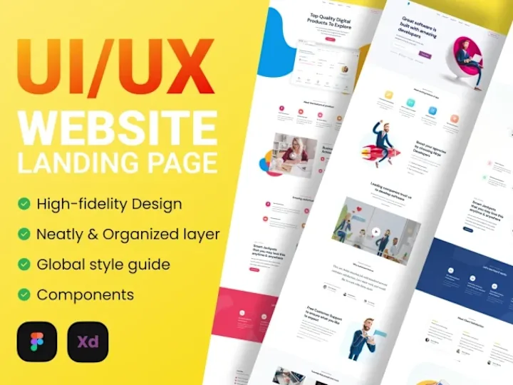 Cover image for Website UI/UX 