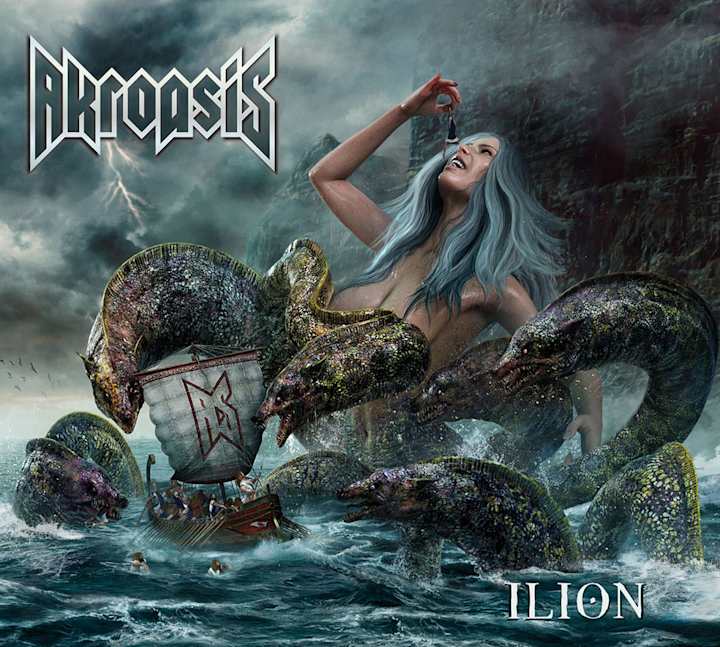 Cover image for Scylla & Charybdis. Album Artwork for Akroasis (Ilion)