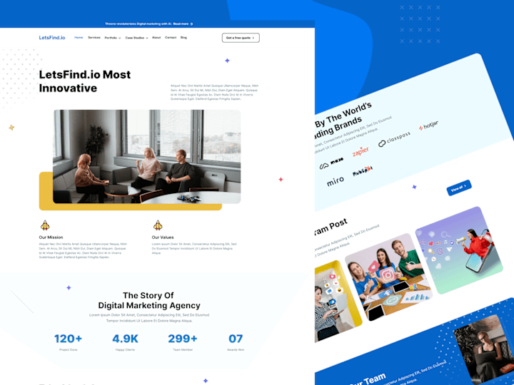 Cover image for Informative Website Design