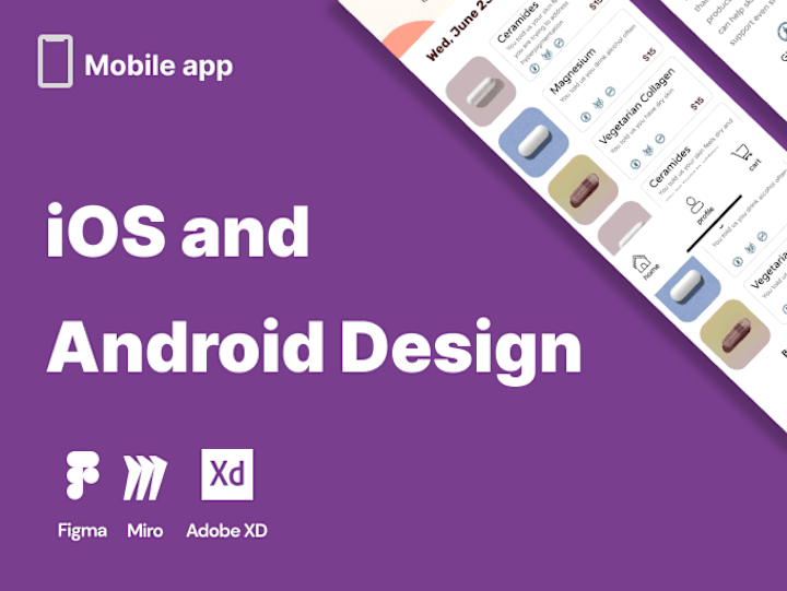 Cover image for Design mobile app experience for iOS or Andriod