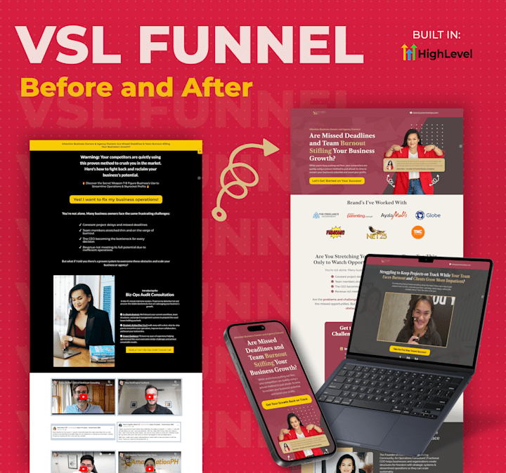 Cover image for VSL Funnel (Business Consultation)