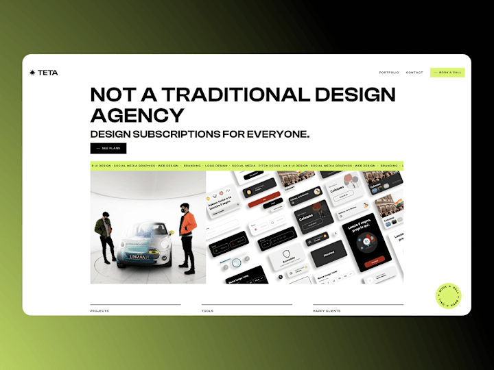 Cover image for Design agency - UX/UI Design