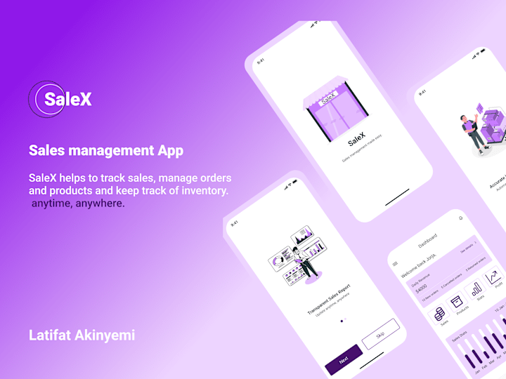 Cover image for Sales Management App