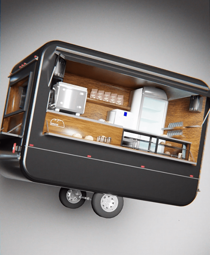 Cover image for FoodTruck 3D Design :: Behance