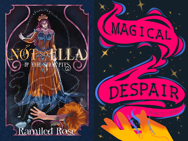 Cover image for Unique handcrafted book Cover Illustration