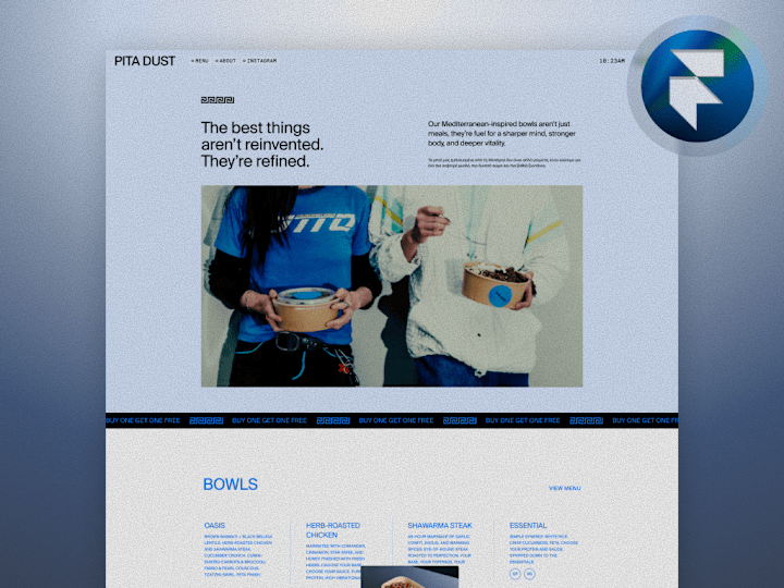 Cover image for Pita Dust Website