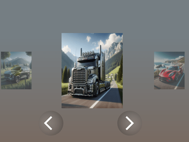 Cover image for car game page scroll UI animation