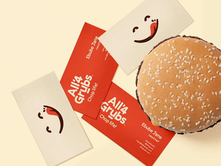 Cover image for All4Grubs • Food Brand Design