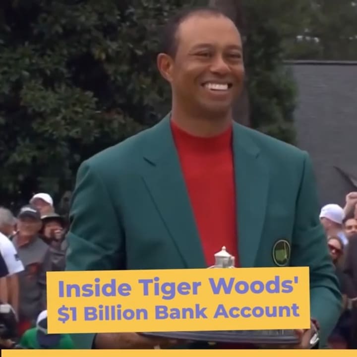 Cover image for A Look At Tiger Woods’ Billion Dollar Lifestyle