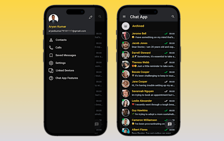 Cover image for CHAT APP UI