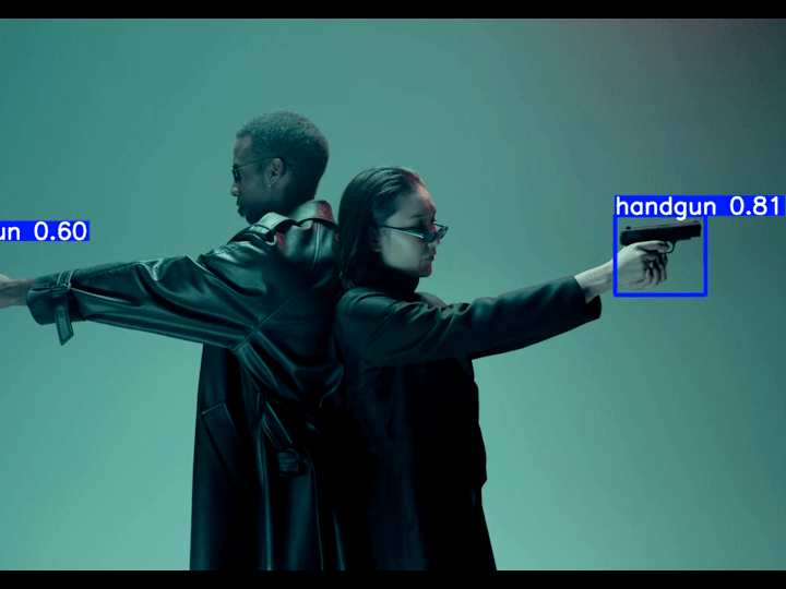Cover image for Real time object detection using Yolo(Handgun)