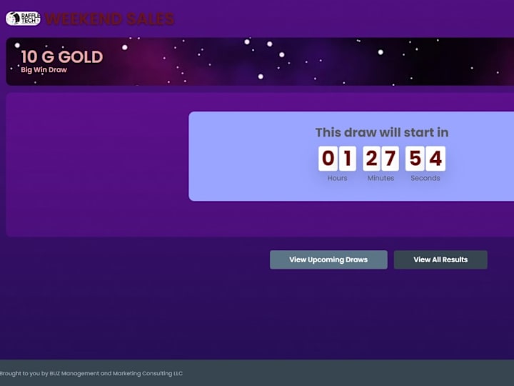 Cover image for Digital Portal Enrolment & Raffle