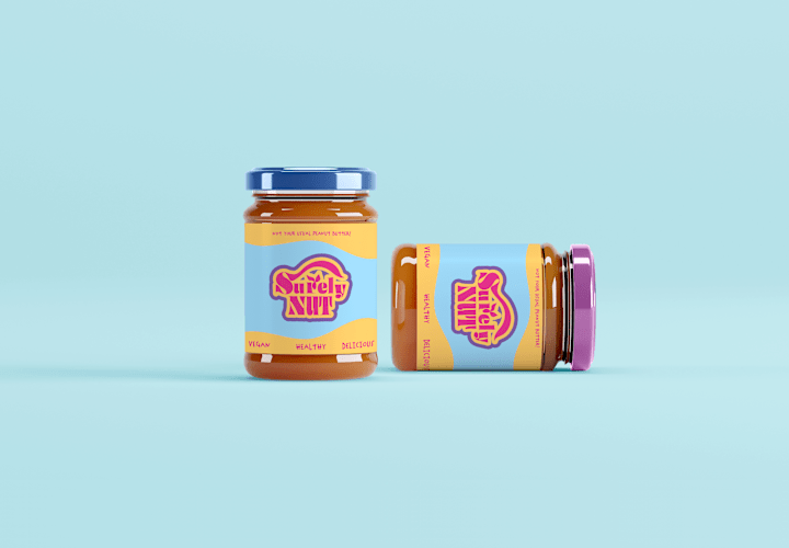 Cover image for Brand Identity and Logo for fictional Peanut Butter company