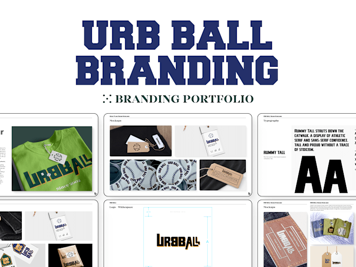 Cover image for UrbBall Brand Identity