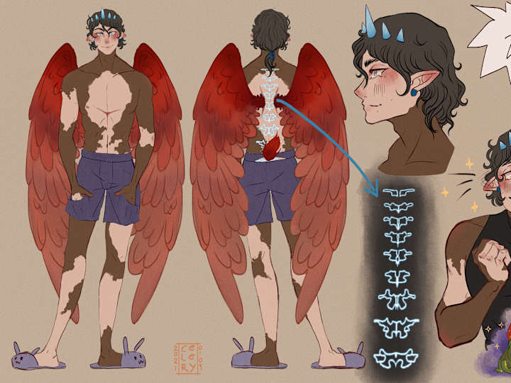 Cover image for Character design Sheet