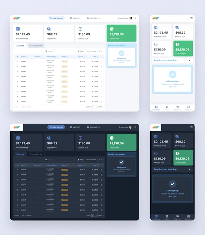 Cover image for YoPrint Customer Dashboard Redesign