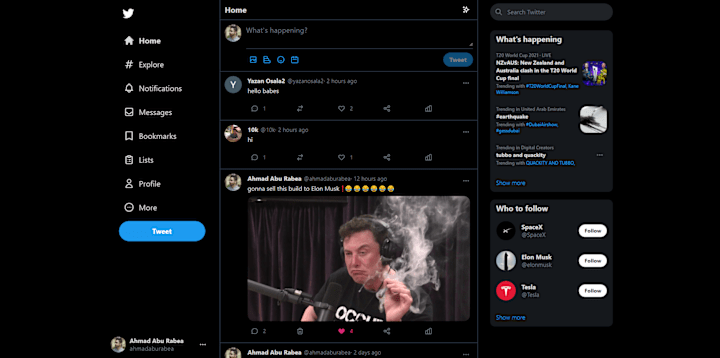 Cover image for Twitter Clone Development