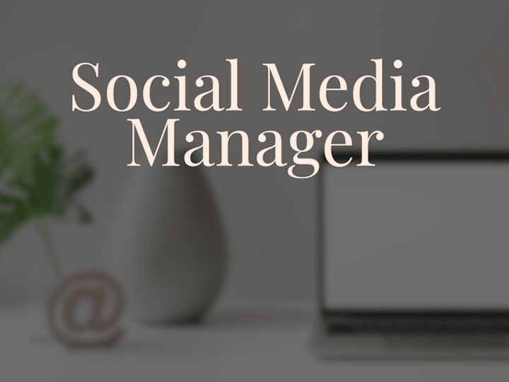 Cover image for Social Media Manager that connects and builds real community