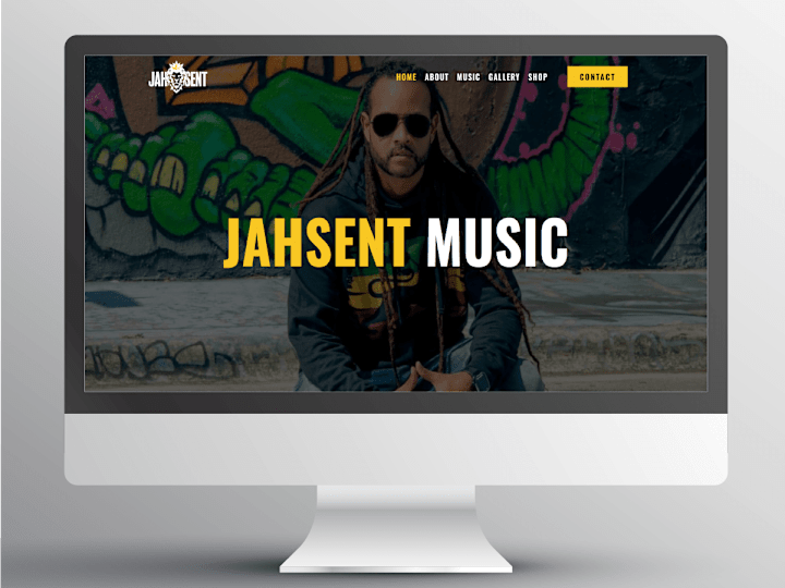 Cover image for Jahsent Music Website