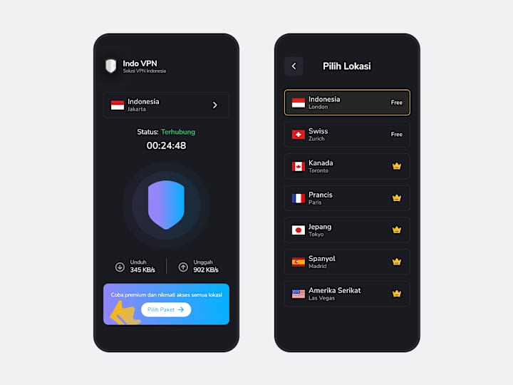 Cover image for Indo VPN Application