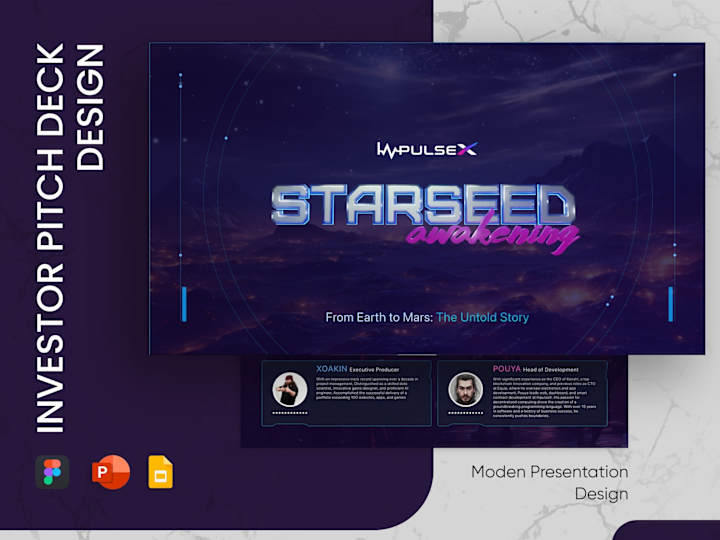 Cover image for STARSEED awakening - Game Investor Pitch Deck