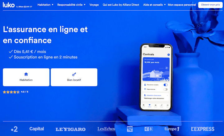 Cover image for Luko AI Digital Home Insurance App | FlutterFlow | Supabase | AI