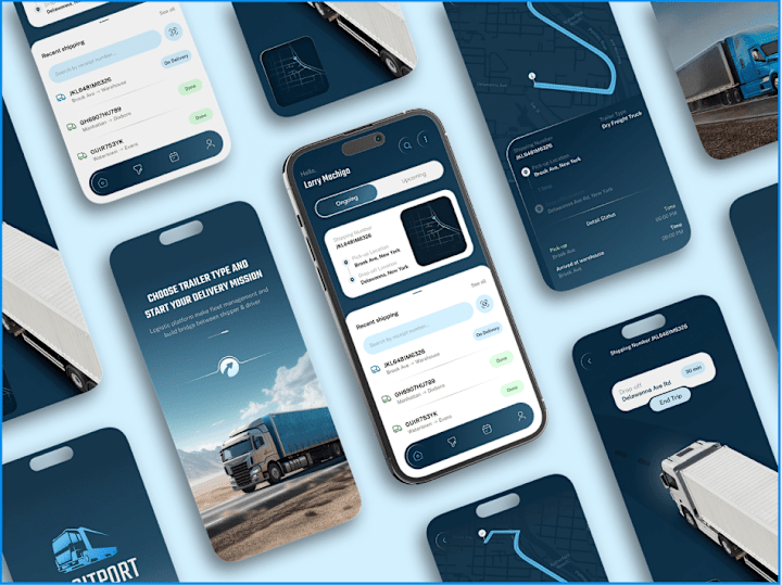 Cover image for TruckPort: Mobile App Connecting Truck Management and Drivers