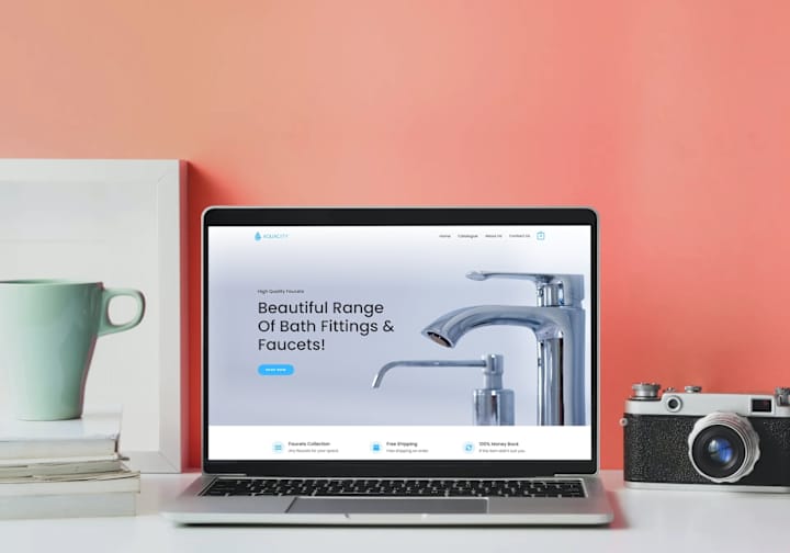Cover image for Website Design - Aquacity Bath Fittings and Sanitaryware