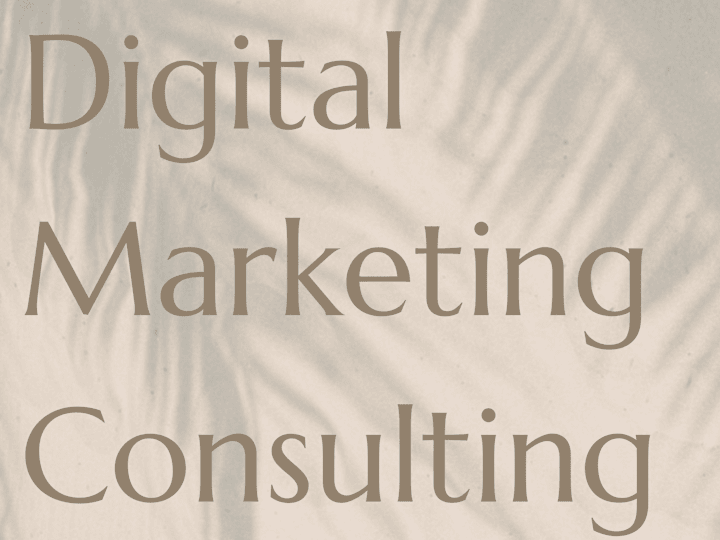 Cover image for Digital Marketing Consulting