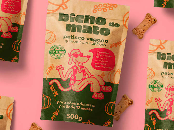 Cover image for Branding and Packaging for a Vegan Tidbit - Bicho do Mato