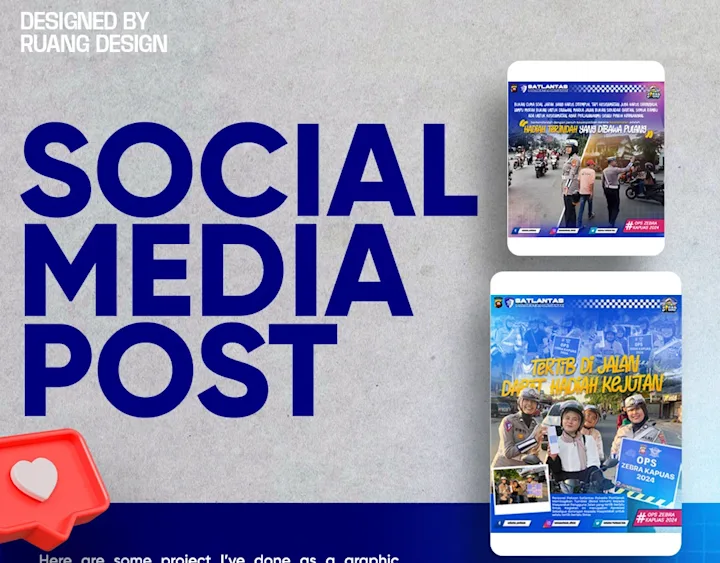 Cover image for SOCIAL MEDIA POST FOR SATLANTAS POLRESTA PONTIANAK
