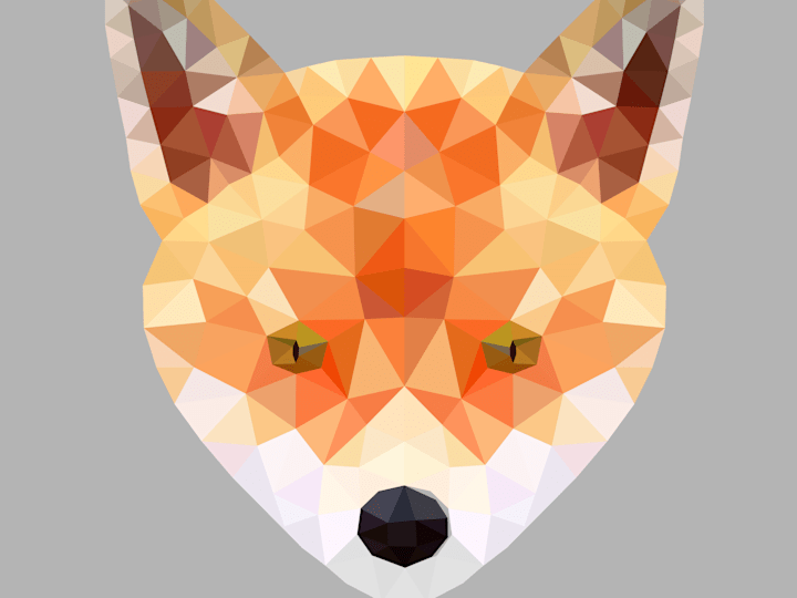 Cover image for Low-poly Fox