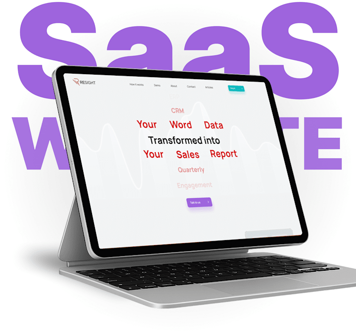 Cover image for UX/UI Design and WordPress Development for SaaS Website