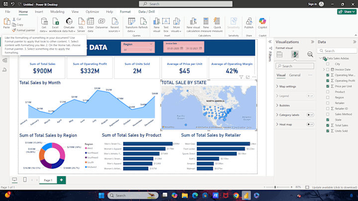 Cover image for Create A Dashboard Using Power BI