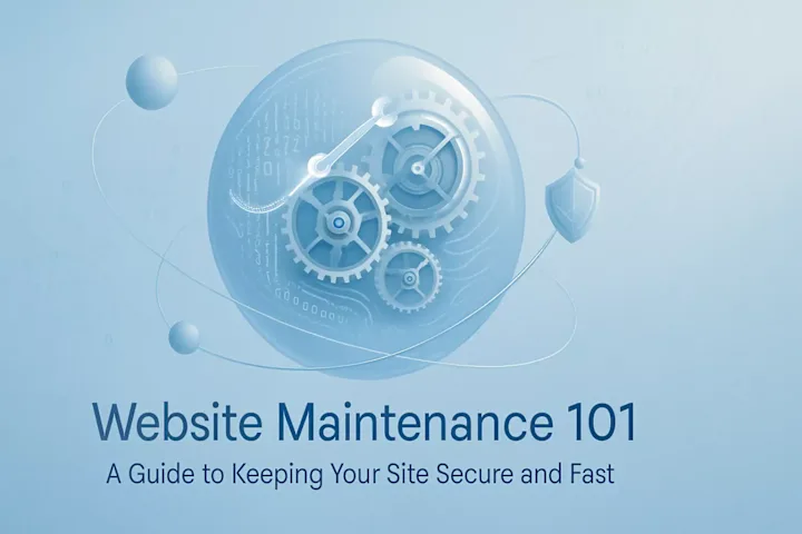 Cover image for Website Maintenance 101: A Guide to Keeping Your Site Secure and Fast
