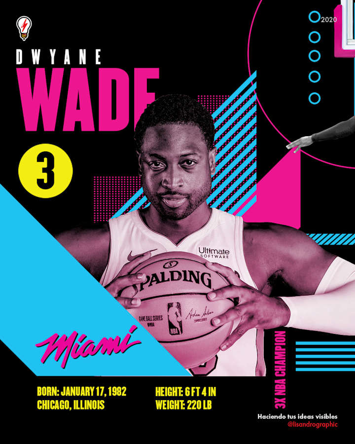 Cover image for Dwayne Wade Instagram Post on Behance