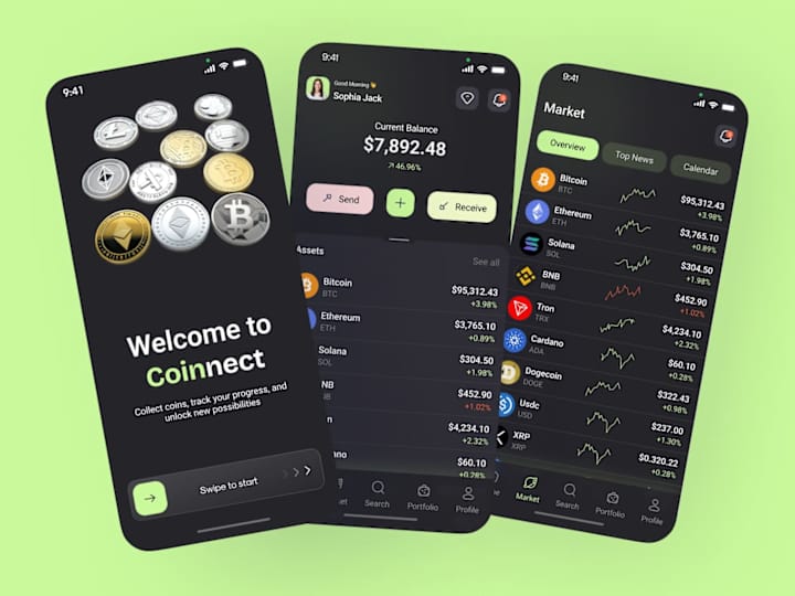 Cover image for Coinnect – Fintech Mobile App