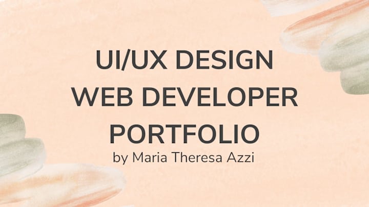 Cover image for UI/UX Design and Front End Development