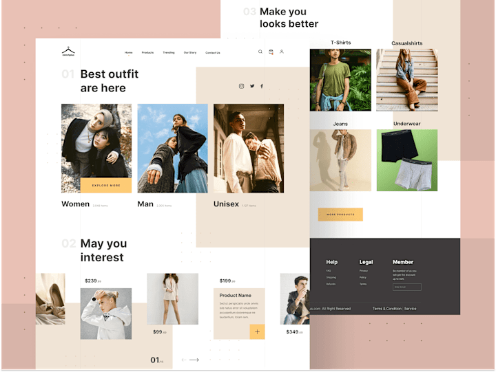 Cover image for ClotchPlus Web Concept