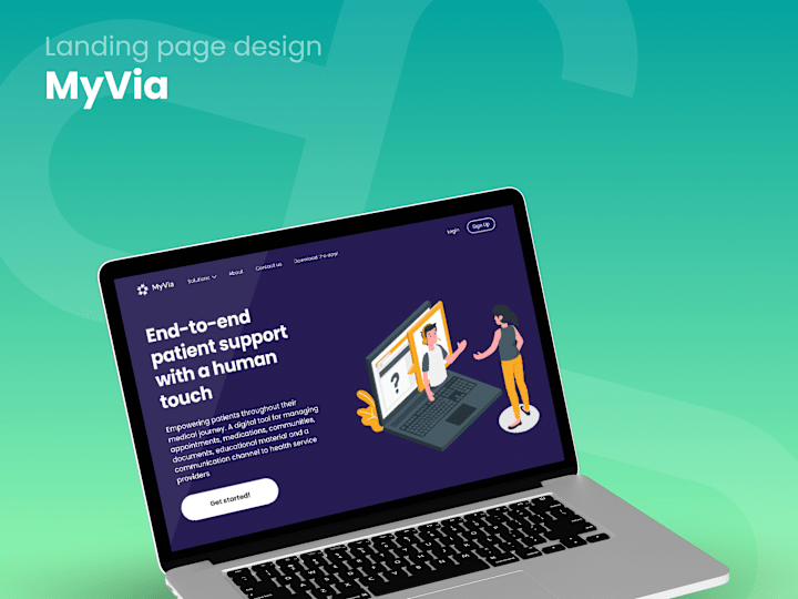 Cover image for MyVia landing page