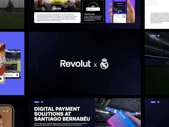 Cover image for Revolut x Real Madrid Partnership Concept Presentation