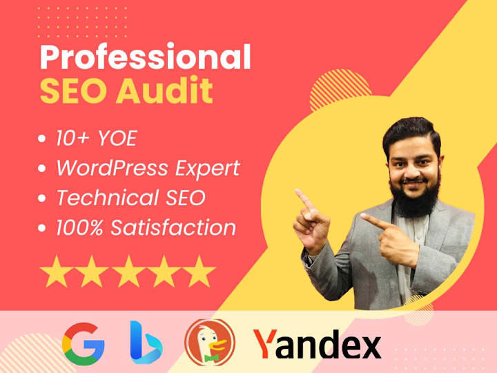 Cover image for Get Professional SEO Audit Report in 24 hrs | SEO Expert