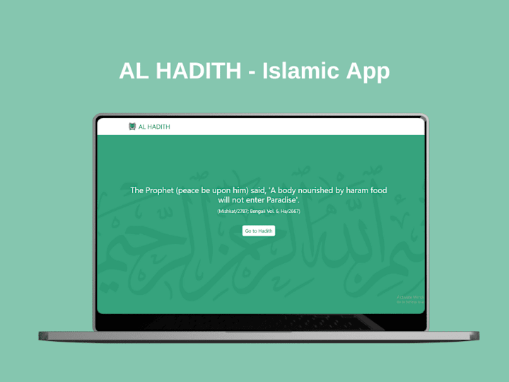 Cover image for Al Hadith - Islamic app