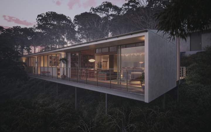 Cover image for Glynn St Residence Visualisation and Styling
