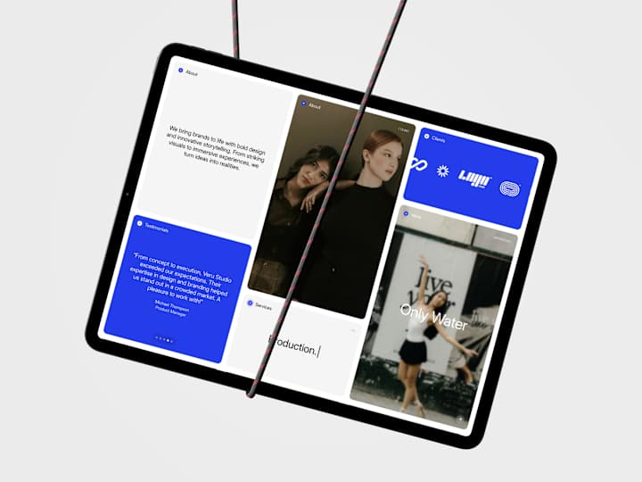 Cover image for Veru Studio – Agency Framer template