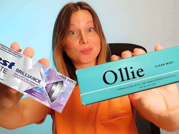 Cover image for Whitening Toothpaste That Won’t Hurt Your Teeth?? Crest vs. Oll…